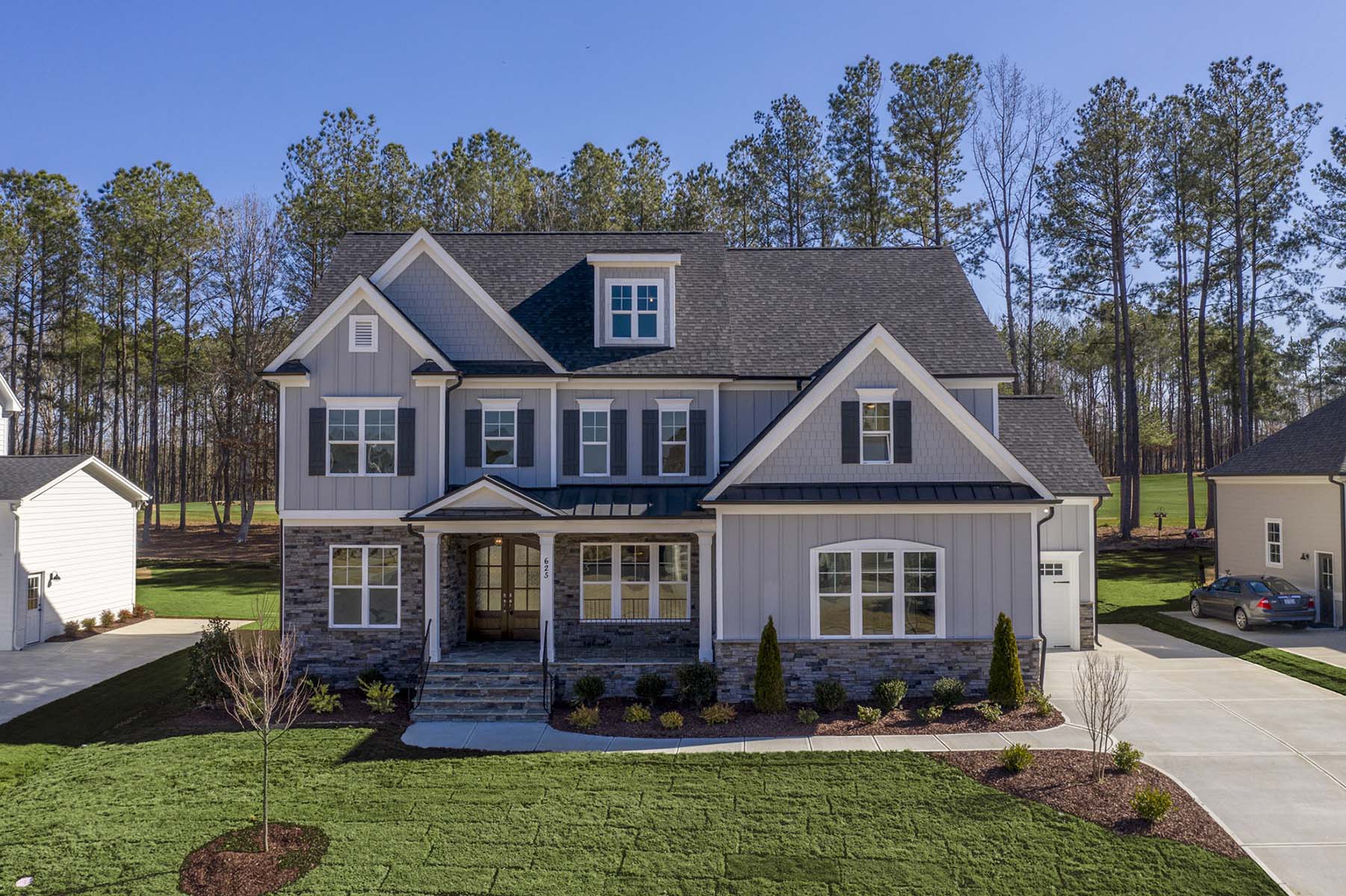 12 Oaks Custom Holly Springs, NC Fonville Morisey Barefoot New Home
