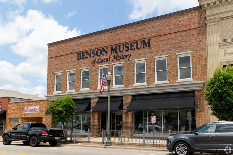 Benson Museum of Local History building in North Carolina.